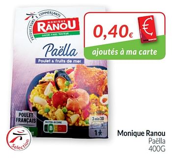 Promoties Monique ranou paëlla - Monique ranou - Geldig van 01/08/2019 tot 31/08/2019 bij Intermarche