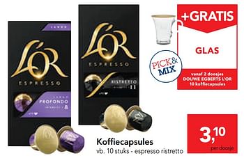 Promotions Koffiecapsules - Douwe Egberts - Valide de 14/08/2019 à 27/08/2019 chez Makro