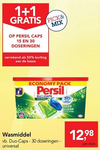 Promoties Wasmiddel - Persil - Geldig van 14/08/2019 tot 27/08/2019 bij Makro