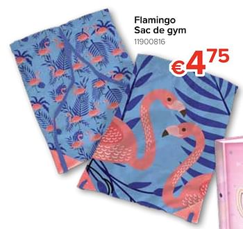 Promotions Flamingo sac de gym - Esselte - Valide de 12/08/2019 à 09/09/2019 chez Euro Shop