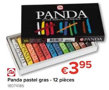 Promotions Panda pastel gras - Talens - Valide de 12/08/2019 à 09/09/2019 chez Euro Shop