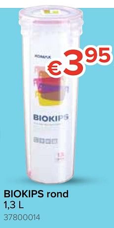 Promotions Biokips rond - BioKips - Valide de 12/08/2019 à 09/09/2019 chez Euro Shop