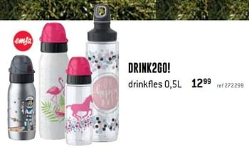 Promotions Drink2go! drinkfles - Emsa - Valide de 08/08/2019 à 08/09/2019 chez Freetime