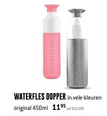 Promoties Waterfles dopper original - Huismerk - Free Time - Geldig van 08/08/2019 tot 08/09/2019 bij Freetime