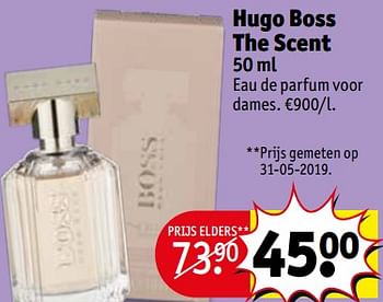 Promoties Hugo boss the scent - Hugo Boss - Geldig van 13/08/2019 tot 18/08/2019 bij Kruidvat