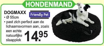 Promotions Hondenmand dogmaxx - Friendly pet - Valide de 29/07/2019 à 17/08/2019 chez Van Cranenbroek