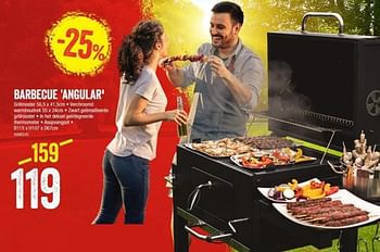 Promoties Barbecue angular - Huismerk - HandyHome - Geldig van 01/08/2019 tot 18/08/2019 bij HandyHome