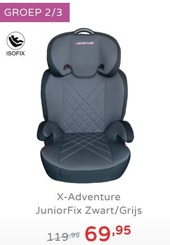 Promotions X-adventure juniorfix zwart-grijs - Xadventure - Valide de 11/08/2019 à 17/08/2019 chez Baby & Tiener Megastore