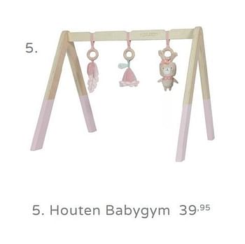 Promotions Houten babygym - Little Dutch - Valide de 11/08/2019 à 17/08/2019 chez Baby & Tiener Megastore