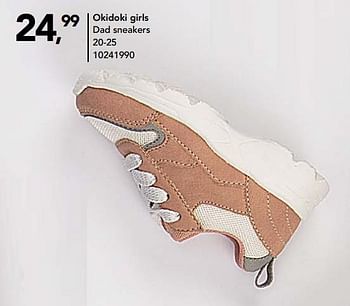 Promoties Okidoki girls dad sneakers - Okidoki Girls - Geldig van 16/08/2019 tot 08/09/2019 bij Bristol