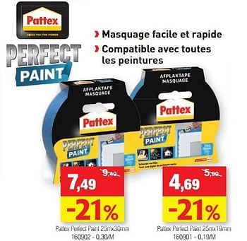 Promotions Pattex perfect paint - Pattex - Valide de 14/08/2019 à 25/08/2019 chez Hubo