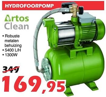 Promoties Artos clean hydrofoorpomp - Artos Clean - Geldig van 09/08/2019 tot 01/09/2019 bij Itek