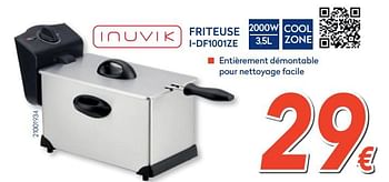 Promotions Inuvik friteuse i-df1001ze - Inuvik - Valide de 16/08/2019 à 31/08/2019 chez Krefel