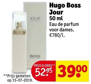 Geelachtig gevolgtrekking mager Hugo Boss Hugo boss jour - Promotie bij Kruidvat