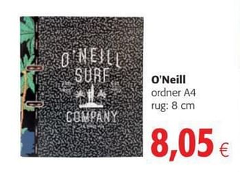 Promoties O`neill ordner a4 - O'Neill - Geldig van 14/08/2019 tot 27/08/2019 bij Colruyt