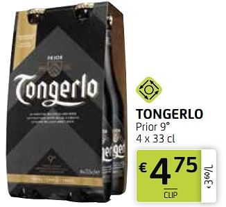 Promoties Tongerlo prior 9° - Tongerlo - Geldig van 16/08/2019 tot 29/08/2019 bij BelBev