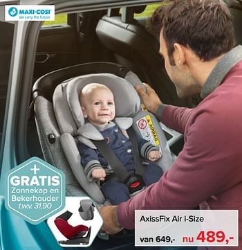 Promoties Axissfix air i-size - Maxi-cosi - Geldig van 05/08/2019 tot 31/08/2019 bij Baby-Dump