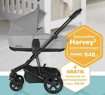 Promoties Easywalker harvey combi-kinderwagen - Easywalker - Geldig van 05/08/2019 tot 31/08/2019 bij Baby-Dump