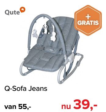 Promoties Q-sofa jeans - Qute  - Geldig van 05/08/2019 tot 31/08/2019 bij Baby-Dump