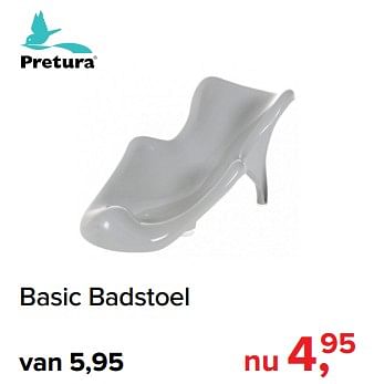Promoties Basic badstoel - Pretura  - Geldig van 05/08/2019 tot 31/08/2019 bij Baby-Dump