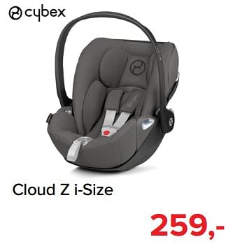 Promoties Cloud z i-size - Cybex - Geldig van 05/08/2019 tot 31/08/2019 bij Baby-Dump