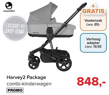 Promoties Harvey2 package - Easywalker - Geldig van 05/08/2019 tot 31/08/2019 bij Baby-Dump