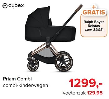 Promoties Priam combi - Cybex - Geldig van 05/08/2019 tot 31/08/2019 bij Baby-Dump