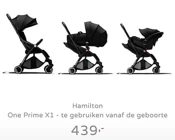 Promotions Hamilton one prime x1 - te gebruiken vanaf de geboorte - Hamilton - Valide de 19/08/2019 à 25/08/2019 chez Baby & Tiener Megastore