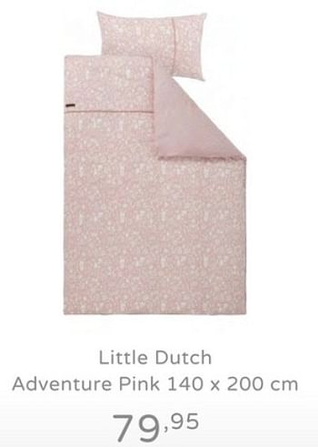 Promotions Little dutch adventure pink - Little Dutch - Valide de 18/08/2019 à 07/09/2019 chez Baby & Tiener Megastore