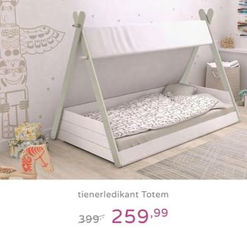 Promoties Tienerledikant totem - Huismerk - Baby & Tiener Megastore - Geldig van 18/08/2019 tot 07/09/2019 bij Baby & Tiener Megastore