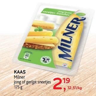 Promoties Kaas milner - Milner - Geldig van 28/08/2019 tot 10/09/2019 bij Alvo