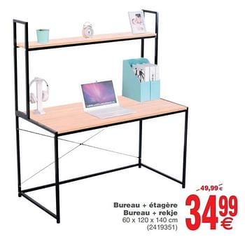 Promotion Cora Bureau Etagere Bureau Rekje Produit Maison Cora Meubles Valide Jusqua 4 Promobutler