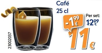 Promoties Dubbelwandige glazen café - Luigi Bormioli - Geldig van 28/08/2019 tot 24/09/2019 bij Krefel