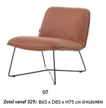 Promoties Zetel - Huismerk - Deba Meubelen - Geldig van 26/08/2019 tot 31/12/2019 bij Deba Meubelen