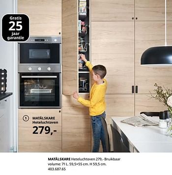 Promoties Matälskare heteluchtoven - Huismerk - Ikea - Geldig van 23/08/2019 tot 31/07/2020 bij Ikea