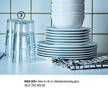 Promoties Ikea 365+ glas - Huismerk - Ikea - Geldig van 23/08/2019 tot 31/07/2020 bij Ikea