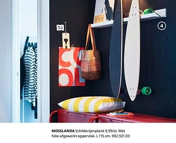 Promoties Mosslanda schilderijenplank - Huismerk - Ikea - Geldig van 23/08/2019 tot 31/07/2020 bij Ikea