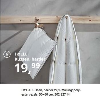 Promoties Hylle kussen, harder - Huismerk - Ikea - Geldig van 23/08/2019 tot 31/07/2020 bij Ikea