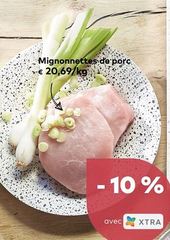 Promotions Mignonnettes de porc - Produit maison - Bioplanet - Valide de 04/09/2019 à 01/10/2019 chez Bioplanet