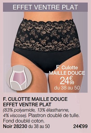 Promotions Culotte maille douce effet ventre plat - Produit Maison - Damart - Valide de 01/09/2019 à 30/09/2019 chez Damart