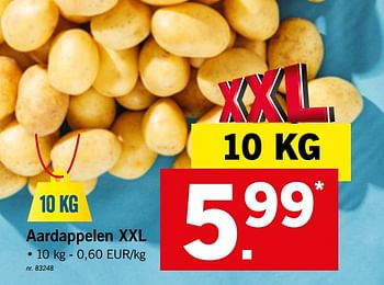Promoties Aardappelen xxl - Huismerk - Lidl - Geldig van 09/09/2019 tot 14/09/2019 bij Lidl