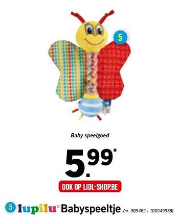 Promoties Babyspeeltje - Lupilu - Geldig van 09/09/2019 tot 14/09/2019 bij Lidl