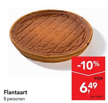 Promoties Flantaart - Huismerk - Makro - Geldig van 11/09/2019 tot 24/09/2019 bij Makro