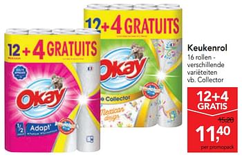 Promoties Keukenrol - Huismerk - Okay  - Geldig van 11/09/2019 tot 24/09/2019 bij Makro