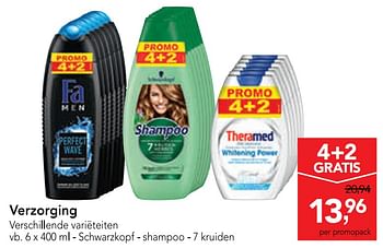 Promoties Verzorging schwarzkopf shampoo 7 kruiden - Schwarzkopf - Geldig van 11/09/2019 tot 24/09/2019 bij Makro