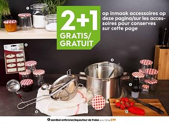 Promotions Aardbei ontkroner-équeuteur de fraise - Produit maison - Blokker - Valide de 04/09/2019 à 01/10/2019 chez Blokker