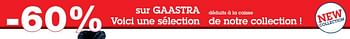 Promotions -60% sur gaastra - Produit maison - Makro - Valide de 11/09/2019 à 24/09/2019 chez Makro