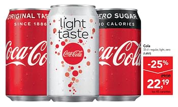 Promotions Cola regular, light, zero - Coca Cola - Valide de 11/09/2019 à 24/09/2019 chez Makro