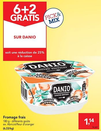Promotions Fromage frais - Danone - Valide de 11/09/2019 à 24/09/2019 chez Makro