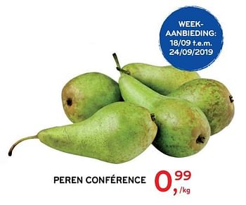Promoties Peren conférence - Huismerk - Alvo - Geldig van 11/09/2019 tot 24/09/2019 bij Alvo